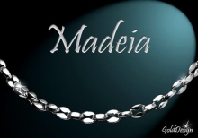 Madeia - řetízek rhodium